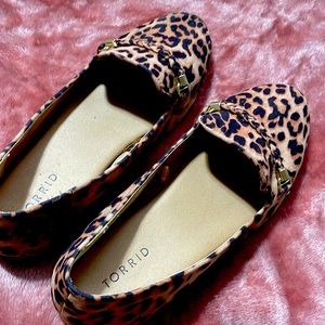 Leopard torrid loafers